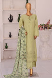 Floral Vibes by HZ Textiles Embroidered Lawn Suit Unstitched 3 Piece FVE - 06