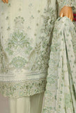 3 Piece Stitched Fasaane HZK-168 Green Vol-04