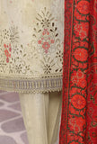 Crosshatch Embroidered Khaddar Unstitched Suit By HZ Textiles- KCE - 3090