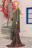 Crosshatch Embroidered Khaddar Unstitched Suit By HZ Textiles- KCE - 3095