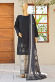 Khaddar by HZ Textiles Embroidered Khaddar Suit Unstitched 3 Piece - KCP - 08