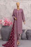 Khaddar Co Ords by HZ Textiles Embroidered Khaddar Suit Unstitched 3 Piece KCP - 3064