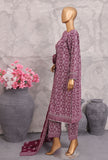 Khaddar Co Ords by HZ Textiles Embroidered Khaddar Suit Unstitched 3 Piece KCP - 3064