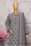 Khaddar Co Ords by HZ Textiles Embroidered Khaddar Suit Unstitched 3 Piece KCP - 3069