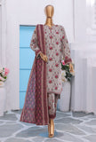 Khaddar Co Ords by HZ Textiles Embroidered Khaddar Suit Unstitched 3 Piece KCP - 3072