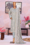 Dhagakari by HZ Textiles Embroidered Khaddar Suit Unstitched 3 Piece KDE - 3368
