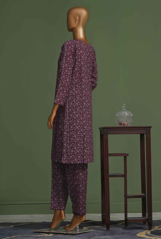 2 Piece Stitched -Basics Printed Khaddar Suit - KPC-905 V2