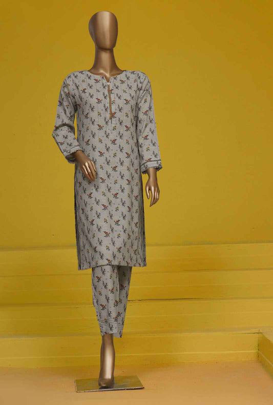 2 Piece Stitched -Basics Printed Khaddar Suit - KPC-912 V1