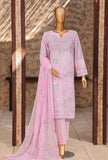 Libas e Khas by HZ Textiles Embroidered Karandi Suit Unstitched 3 Piece KPP - 7022