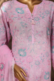 Libas e Khas by HZ Textiles Embroidered Karandi Suit Unstitched 3 Piece KPP - 7022