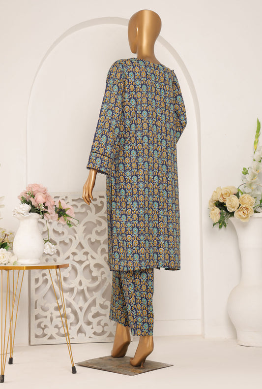 2 Piece Unstitched -Khaddar Separates Printed Suit - KSP-21B