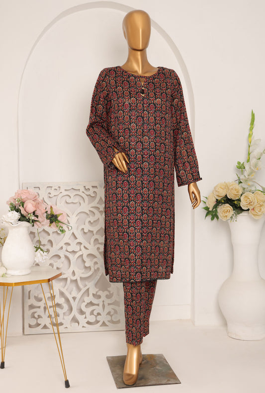 2 Piece Unstitched -Khaddar Separates Printed Suit - KSP-21A