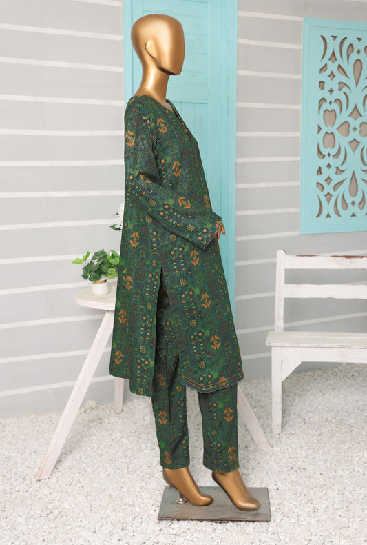 2 Piece Unstitched -Khaddar Separates Printed Suit - KSP-24