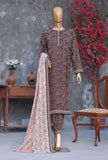 Khaddar Separates by HZ Textiles Printed Khaddar Suit Unstitched 3 Piece KSP - 3424
