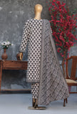 Khaddar Separates by HZ Textiles Printed Khaddar Suit Unstitched 3 Piece KSP - 3425