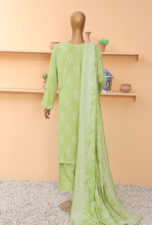 Linen Wintry by HZ Textiles Printed Linen Suit Unstitched 3 Piece LCP-207 Vol-4 - Winter Collection