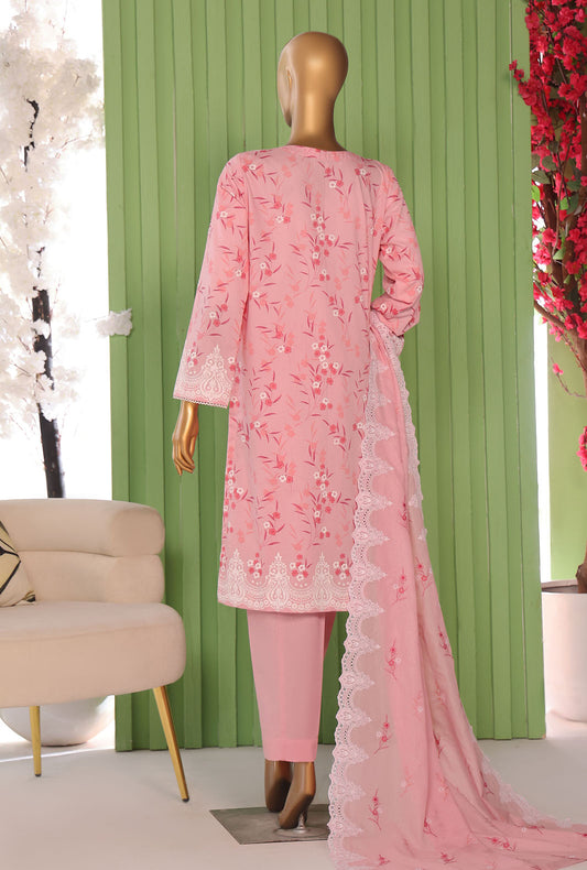 Libas e Khas by HZ Textiles Embroidered Karandi Suit Unstitched 3 Piece LKE - 101