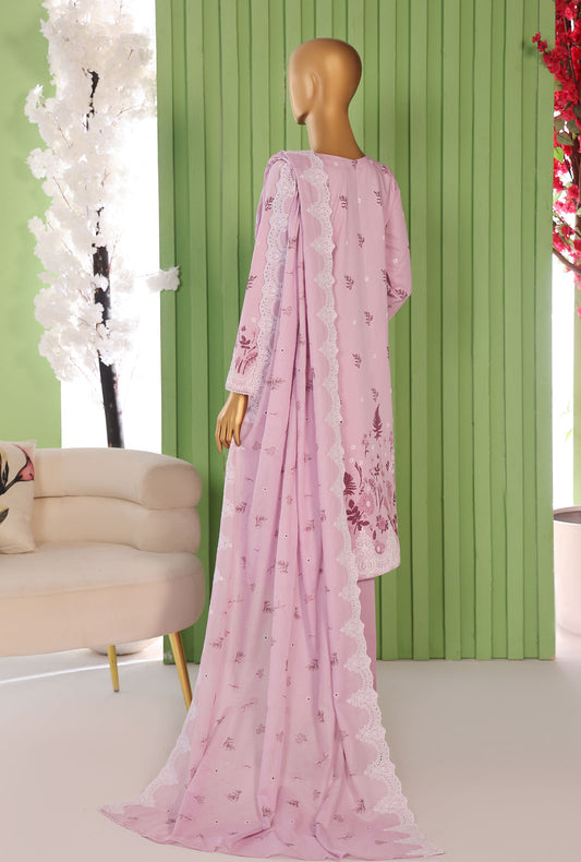 Libas e Khas by HZ Textiles Embroidered Karandi Suit Unstitched 3 Piece LKE - 102