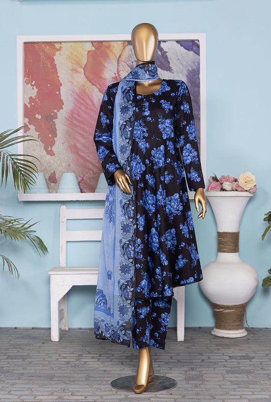Linen Wintry by HZ Textiles Printed Linen Suit Unstitched 3 Piece LWP-1312 Vol-3 - Winter Collection