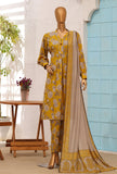 Linen Wintry by HZ Textiles Printed Linen Suit Unstitched 3 Piece LW-5061 Vol 03