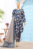Linen Wintry by HZ Textiles Printed Linen Suit Unstitched 3 Piece LW-5062 Vol 03