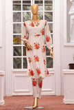 Linen Wintry Co Ords by HZ Textiles Printed Linen Suit Unstitched 2 Piece LWC-5079