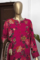 3 Piece Unstitched - Digital Printed Linen Suit - LWP-1130