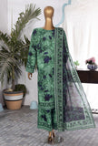 Linen Wintry by HZ Textiles Printed Linen Suit Unstitched 3 Piece LWP-1302 - Winter  Collection