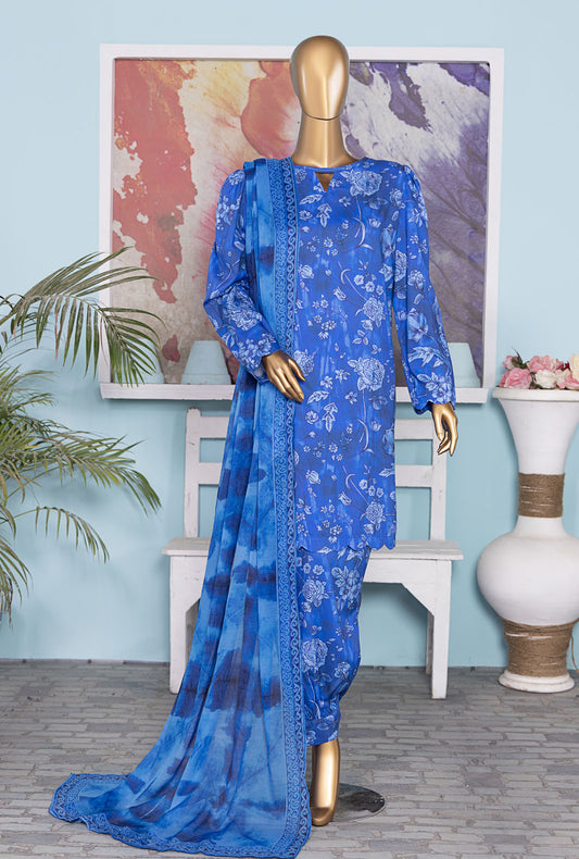 Linen Wintry by HZ Textiles Printed Linen Suit Unstitched 3 Piece LWP-1311 Vol-3 - Winter Collection