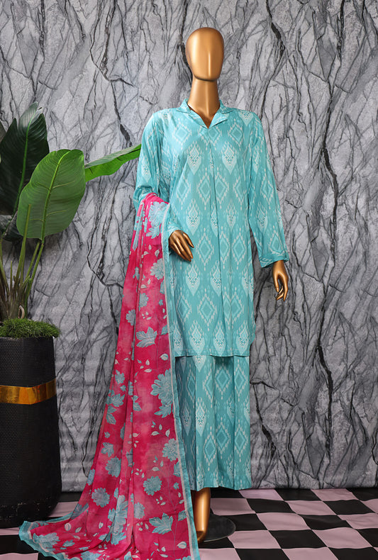 Linen Wintry by HZ Textiles Printed Linen Suit Unstitched 3 Piece LWP-1313 Vol-3 - Winter Collection