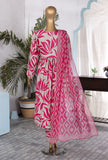 Linen Wintry by HZ Textiles Printed Linen Suit Unstitched 3 Piece LWP-1318 - Winter Collection