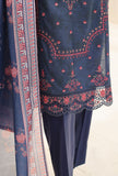 Mehak by HZ Textiles Embroidered Lawn Suit Unstitched 3 Piece MCE - 3152