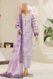 Mehak by HZ Textiles Embroidered Lawn Suit Unstitched 3 Piece MCE - 3160