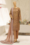 Mehak by HZ Textiles Embroidered Lawn Suit Unstitched 3 Piece MCE - 3165
