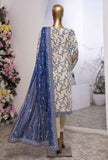 3 Piece Unstitched - Mehak Mid Summer Digital Printed lawn Suit - MEK-234