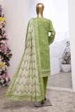 3 Piece Unstitched - Mehak Mid Summer Digital Printed lawn Suit - MEK-239