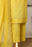 Mayaar by HZ Textiles Embroidered Linokara Suit Unstitched 3 Piece MEC - 7031