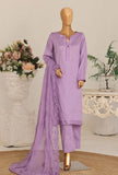 Mayaar by HZ Textiles Embroidered Linokara Suit Unstitched 3 Piece MEC - 7033