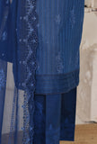 Mayaar by HZ Textiles Embroidered Linokara Suit Unstitched 3 Piece MEC - 7035