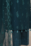 Mayaar by HZ Textiles Embroidered Linokara Suit Unstitched 3 Piece MEC - 7037