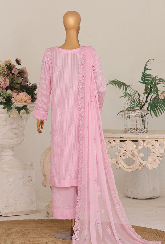 Mayaar by HZ Textiles Embroidered Linokara Suit Unstitched 3 Piece MEC - 7039