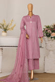 Mayaar by HZ Textiles Embroidered Linokara Suit Unstitched 3 Piece MEC - 7042