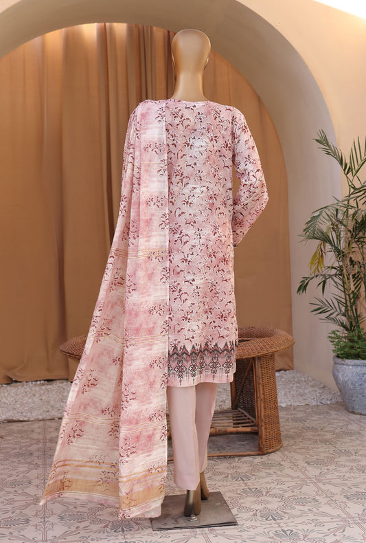 3 Piece Unstitched - Mahee Embroidered Lawn Suit MEJ-900