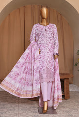 3 Piece Unstitched - Mahee Embroidered Lawn Suit MEJ-901