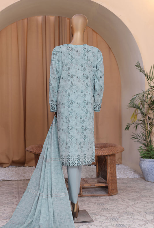 3 Piece Unstitched - Mahee Embroidered Lawn Suit MEJ-903