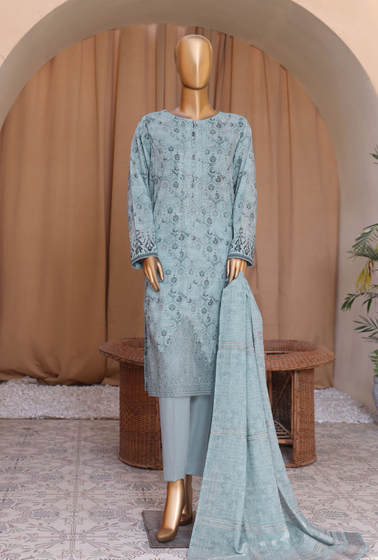 3 Piece Unstitched - Mahee Embroidered Lawn Suit MEJ-903