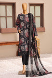 Mystic Floral by HZ Textiles Embroidered Lawn Unstitched 3 Piece Suit MFE - 3271