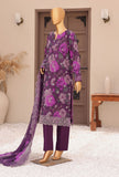 Mystic Floral by HZ Textiles Embroidered Lawn Unstitched 3 Piece Suit MFE - 3274