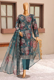 Mystic Floral by HZ Textiles Embroidered Lawn Unstitched 3 Piece Suit MFE - 3275
