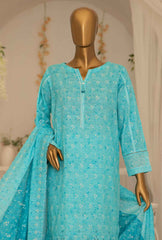 3 Piece Unstitched - Meeraki Khaddar Embroidered - MKE-07